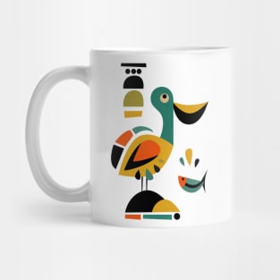 Mid Century Bird 2 Mug